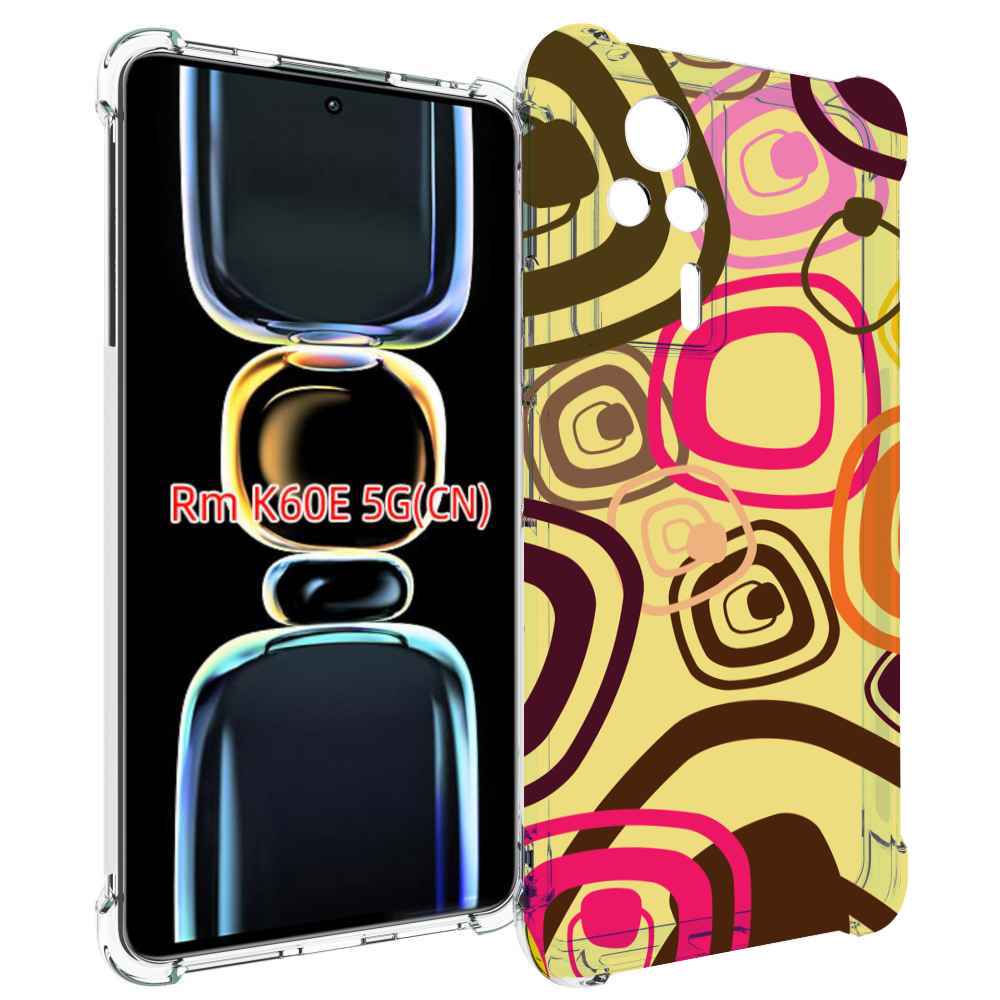 

Чехол MyPads абстракция-на-желтом-фоне для Xiaomi Redmi K60E, Tocco