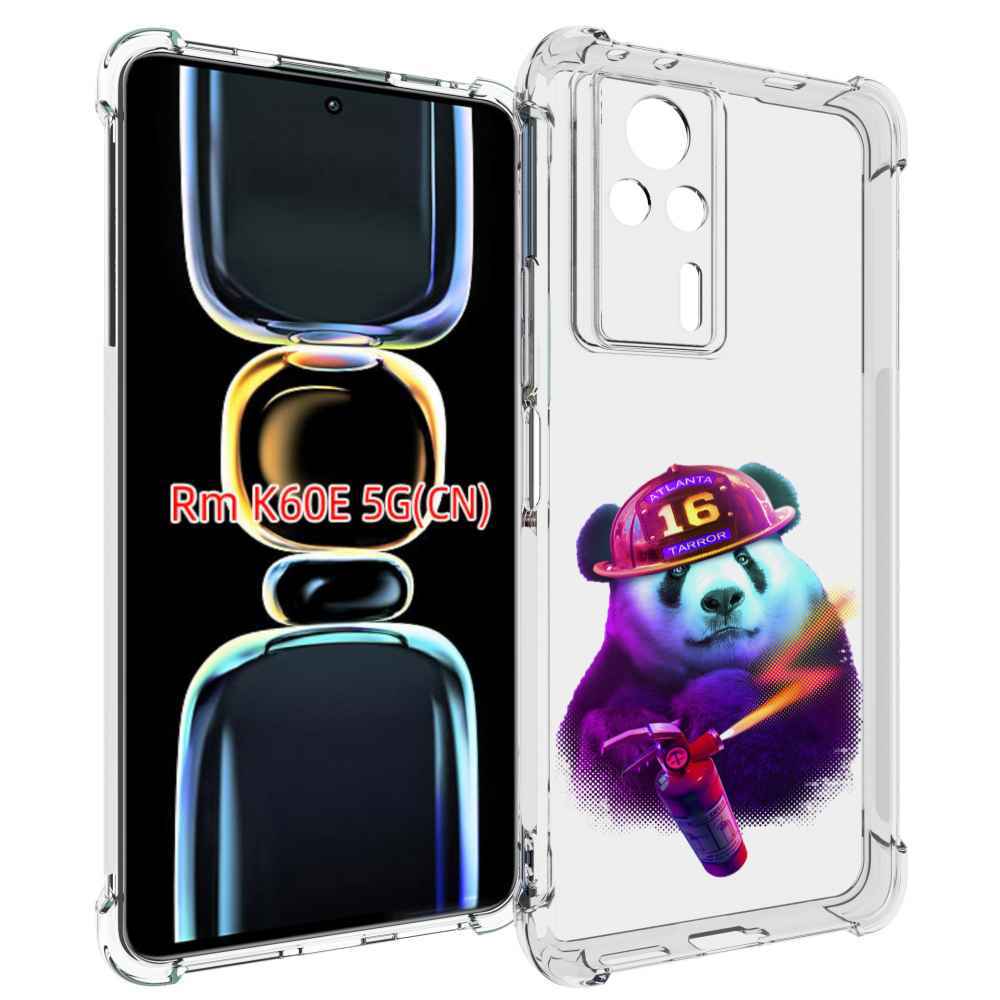 

Чехол MyPads Яркая панда детский для Xiaomi Redmi K60E, Tocco