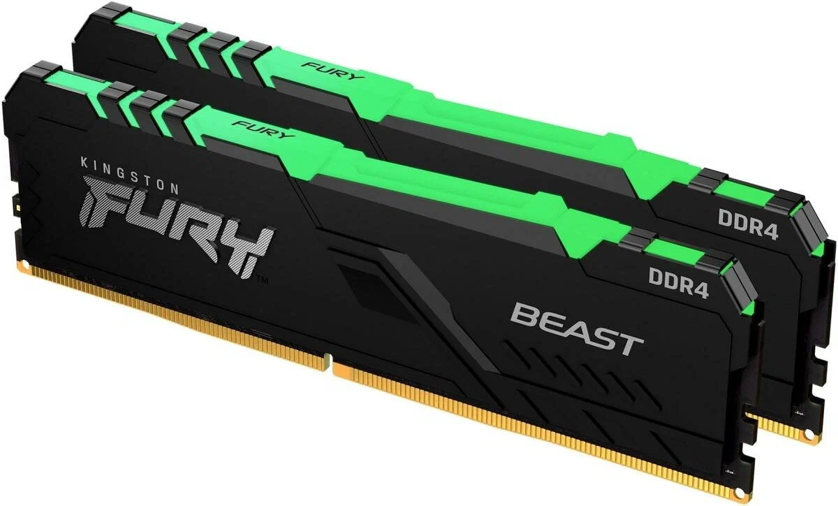 

Оперативная память Kingston FURY KF426C16BBAK2/16 Beast RGB 2666MHz CL16 1.2V