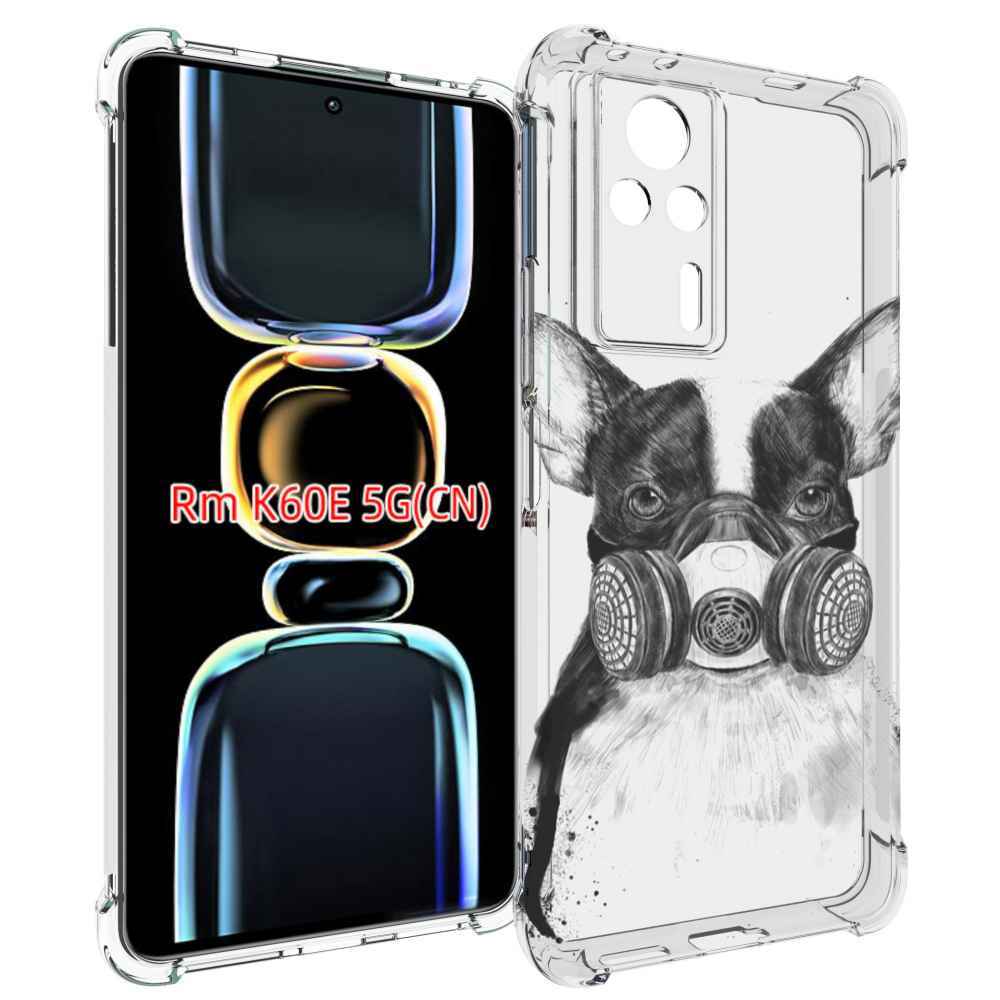 

Чехол MyPads Французский бульдог для Xiaomi Redmi K60E, Tocco