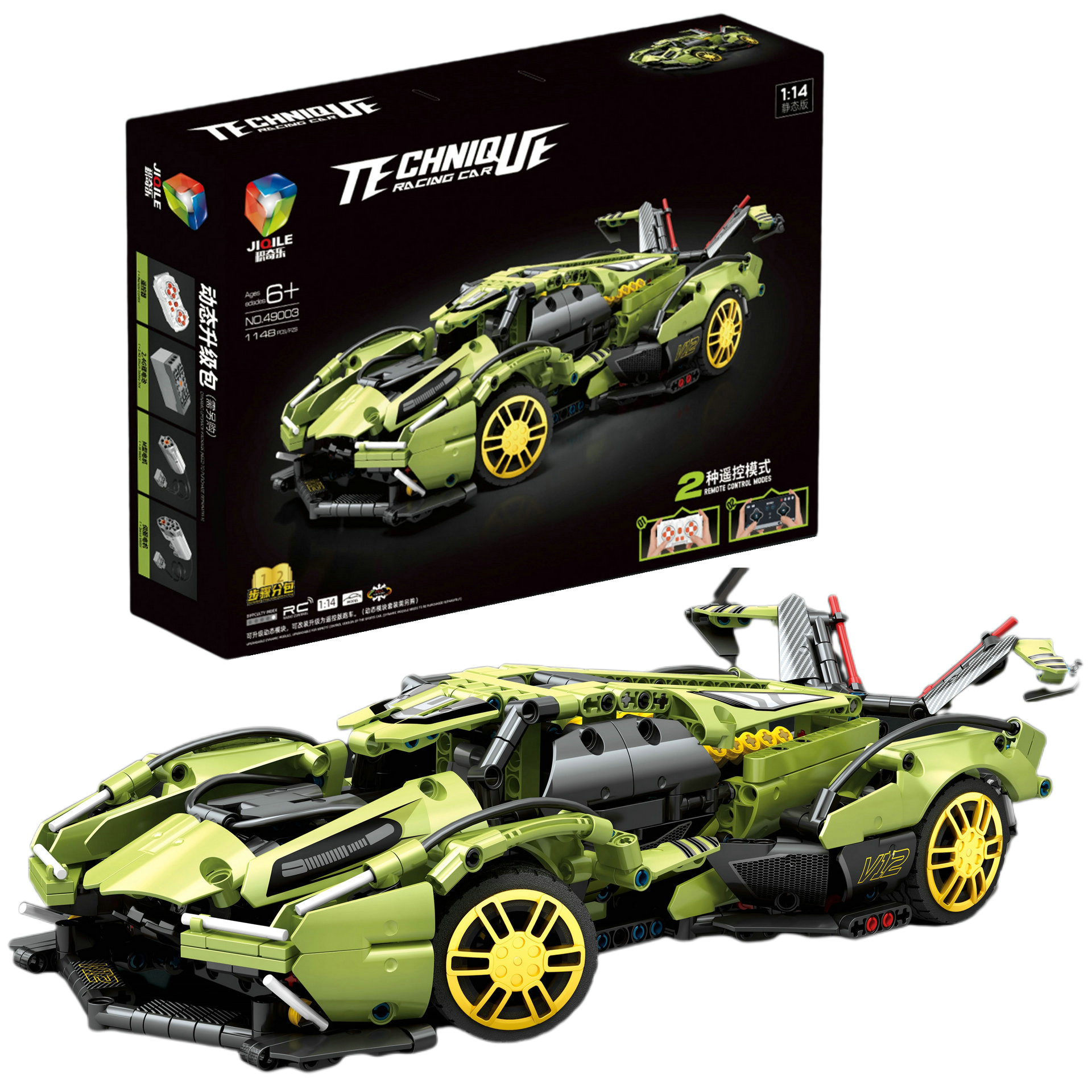 Конструктор JIQILE Technique большая модель автомобиля на Д/У