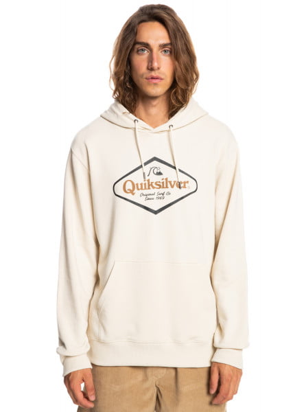 

Худи мужское Quiksilver EQYFT04528 бежевое S, Бежевый, EQYFT04528