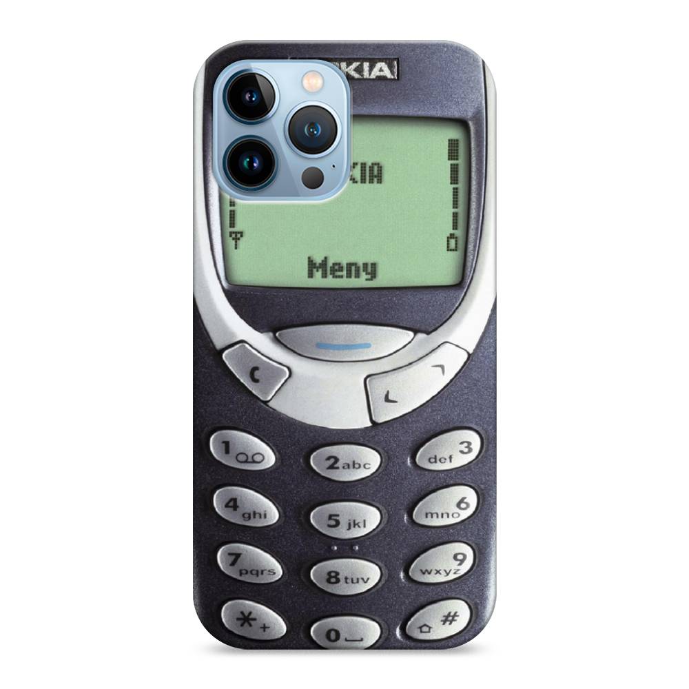 

Пластиковый чехол "Нокия" на Apple iPhone 13 Pro Max, 14420-4