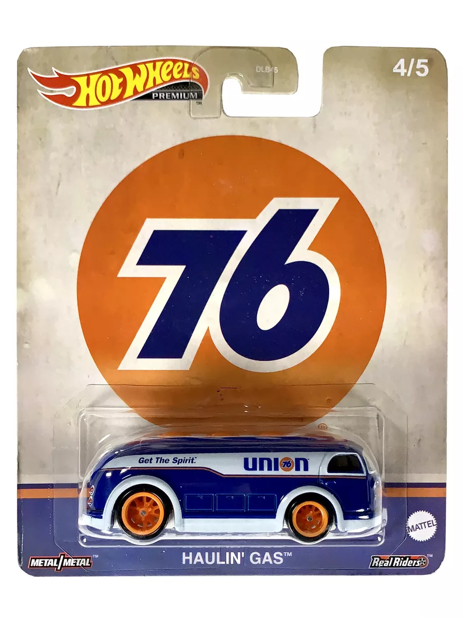 

Машинка Hot Wheels Premium Haulin Gas HKD02, Белый;синий