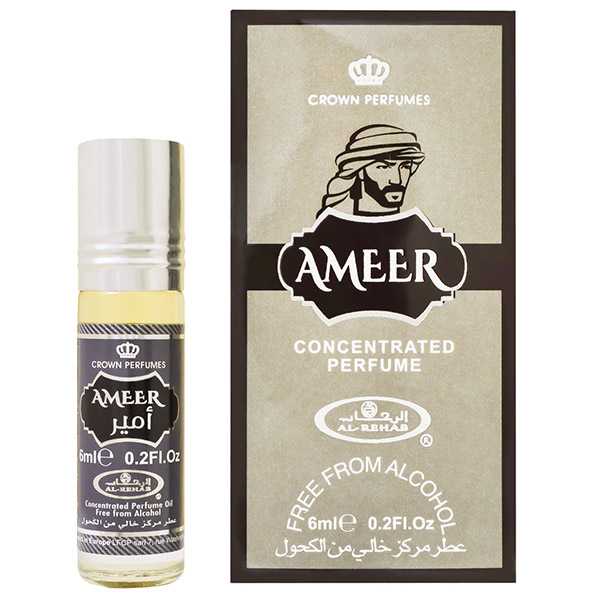 Масляные духи Al Rehab AMEER (Амир) 6 мл ameer al oudh intense oud