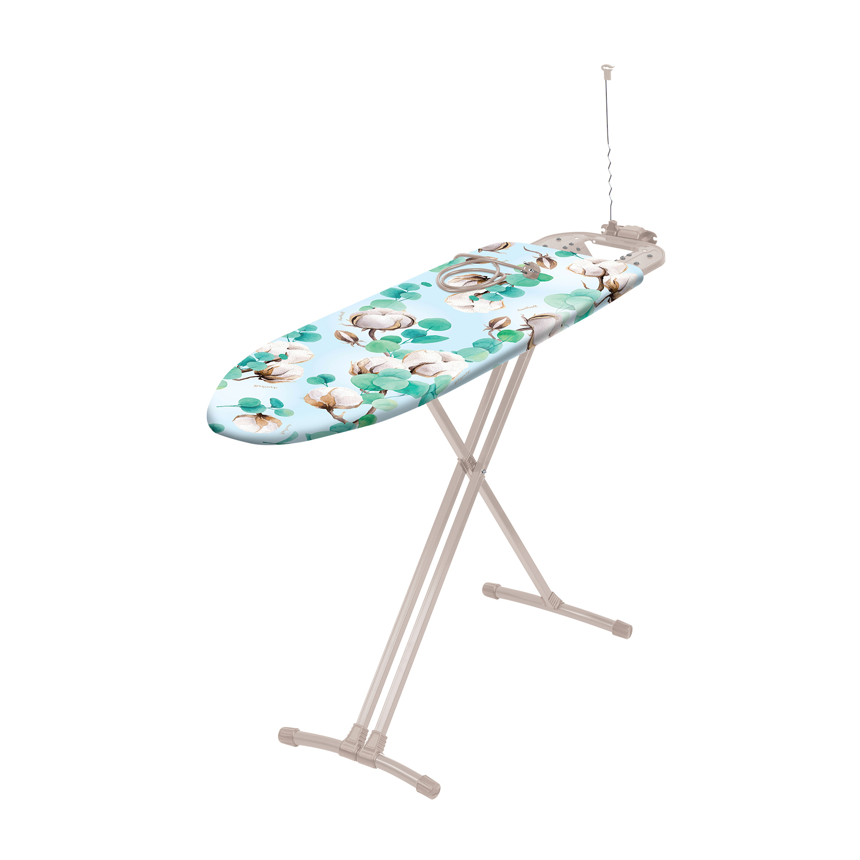 

Гладильная доска Haushalt P Cotton Flowers HP1/CF, 120x40 см, Разноцветный