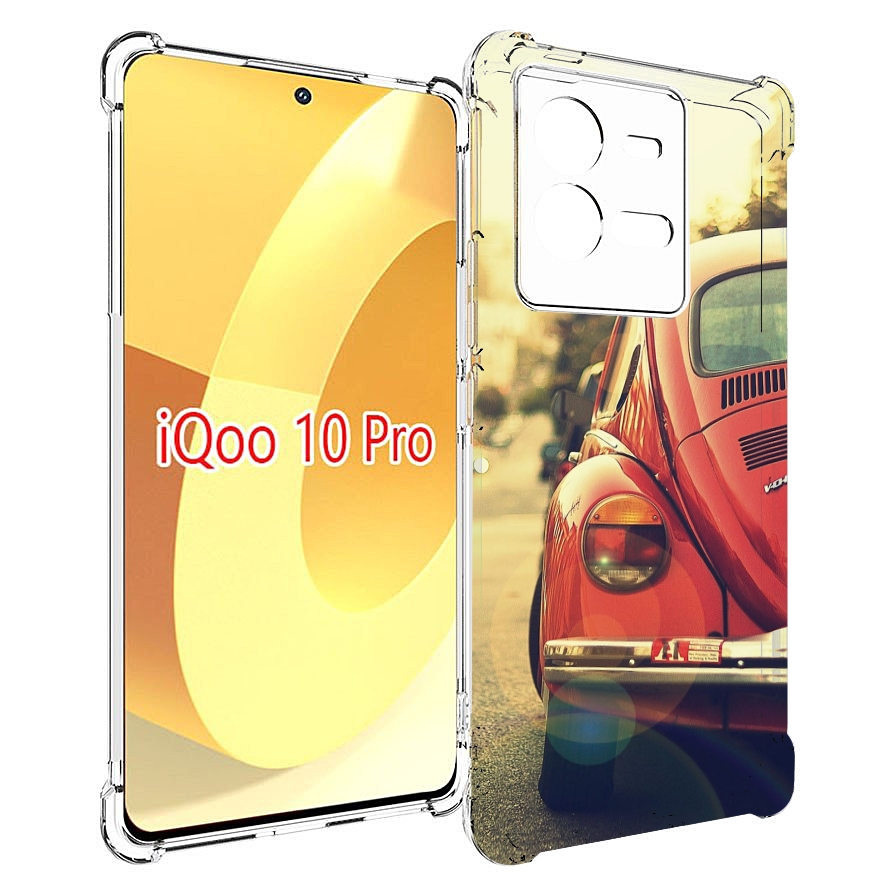 

Чехол MyPads Жук для Vivo iQOO 10 Pro, Прозрачный, Tocco