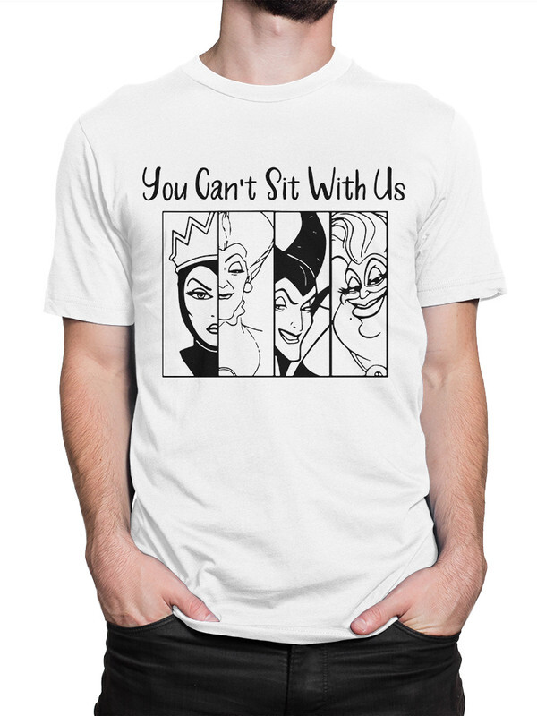 фото Футболка мужская design heroes you cant sit with us / ведьмы / злодейки22 белая xs