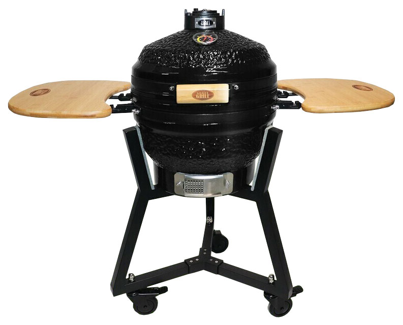 фото Керамический гриль start grill pro (черный) 39,8 см / 16 дюймов