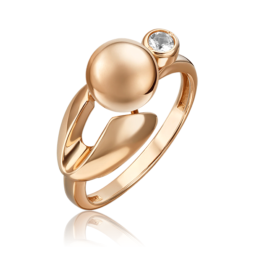 

Кольцо из красного золота с топазом р.  PLATINA jewelry 01-5513-00-201-1110, 01-5513-00-201-1110_p1