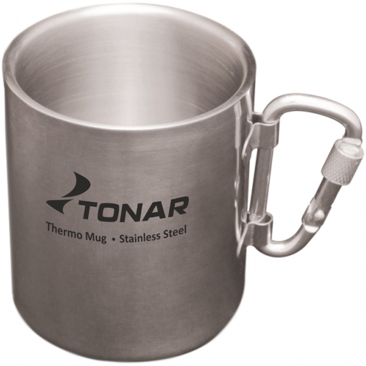 фото Термокружка tonar 230ml ручка-карабин t.tk-m37-230 тонар