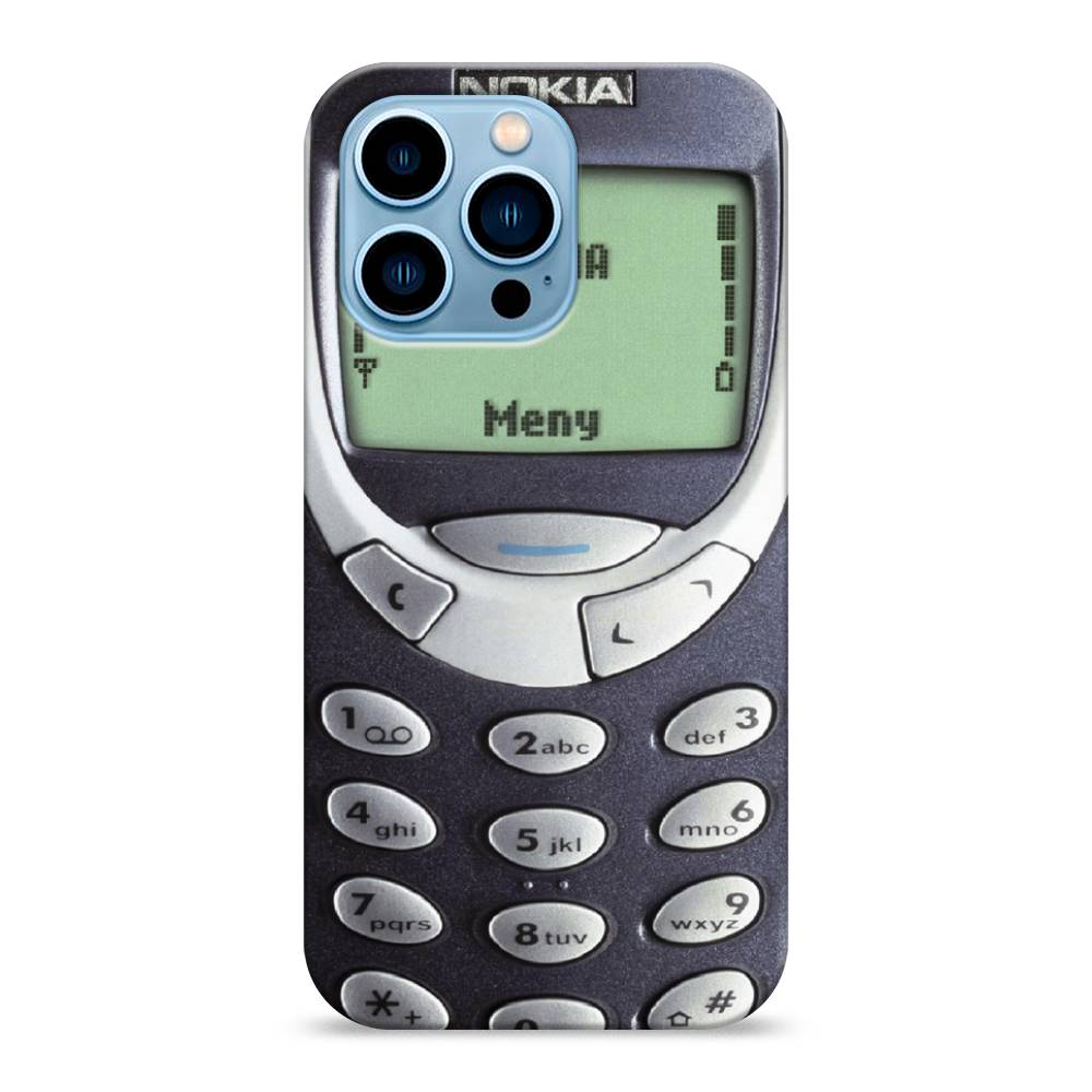 

Пластиковый чехол "Нокия" на Apple iPhone 13 Pro, 14320-4