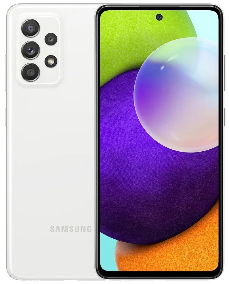 фото Смартфон samsung galaxy a52 8/128gb white (global)