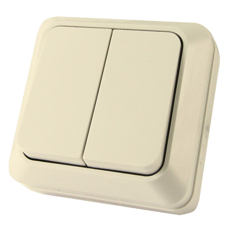 фото Выключатель tdm ладога sq1801-0004 оу 2 кл. 10а сл. кость tdm electric