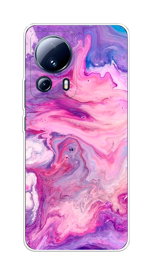 

Чехол на Xiaomi 13 Lite "Нежно-розовая абстракция", Розовый, 318150-3