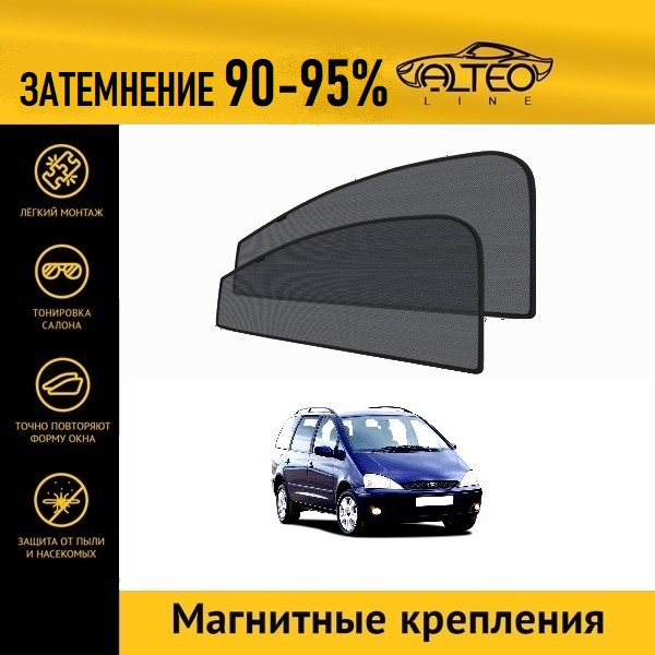 

Автошторки ALTEO PREMIUM на Ford Galaxy (2000-2006)