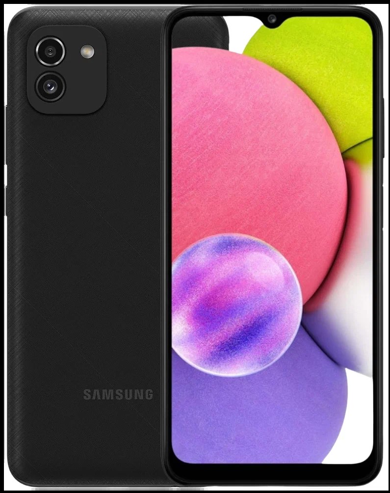 фото Смартфон samsung galaxy a03 4/64gb black (global)