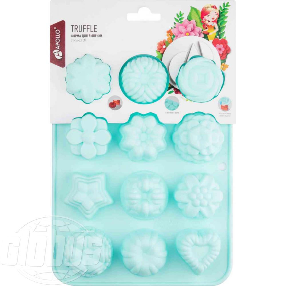 фото Форма для выпечки apollo truffle 12 ячеек 21 х 16 х 2,4 см