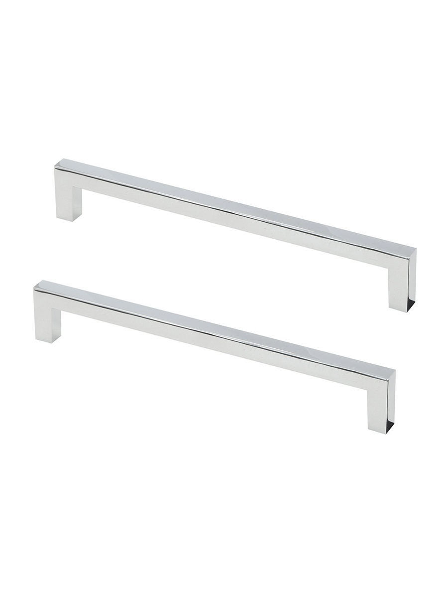 

Комплект из 2 шт Ручка-скоба Kerron 256 мм S-4110-256, хром, Серебристый;серый, S-4110