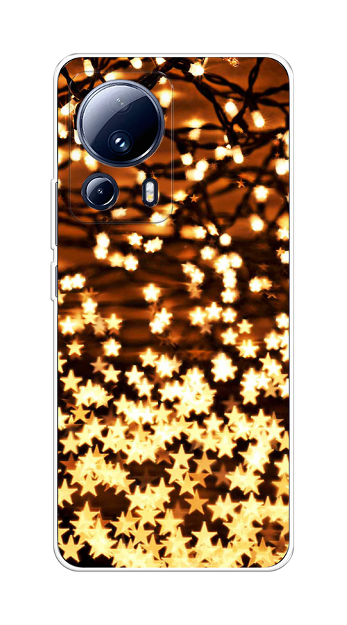 

Чехол на Xiaomi 13 Lite "Новогодняя гирлянда", Золотистый, 318150-5