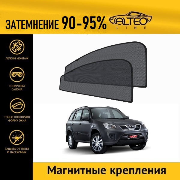 

Автошторки ALTEO PREMIUM на Chery Tiggo, 1 рестайлинг (T11) (2013-2016)