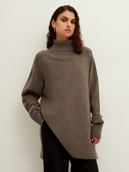 

Свитер женский ZARINA 2460660860 коричневый L, 2460660860