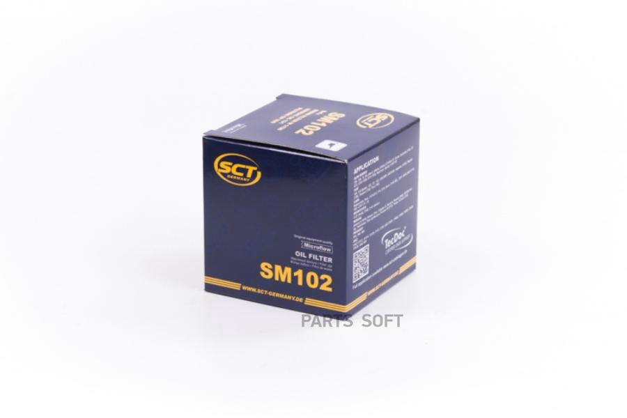 

Фильтр масляный ВАЗ 2101-07 SCT SM 102