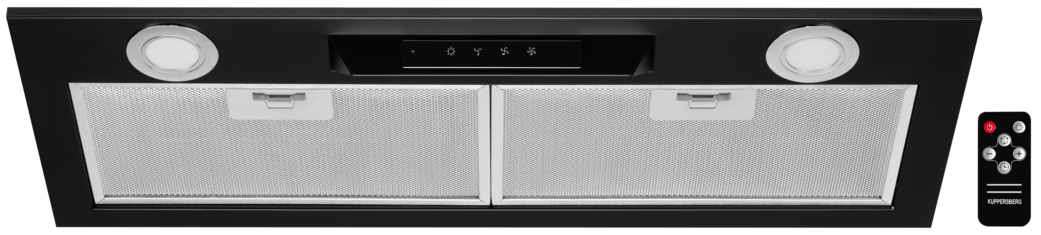 Вытяжка встраиваемая KUPPERSBERG INLINEA 72 черная