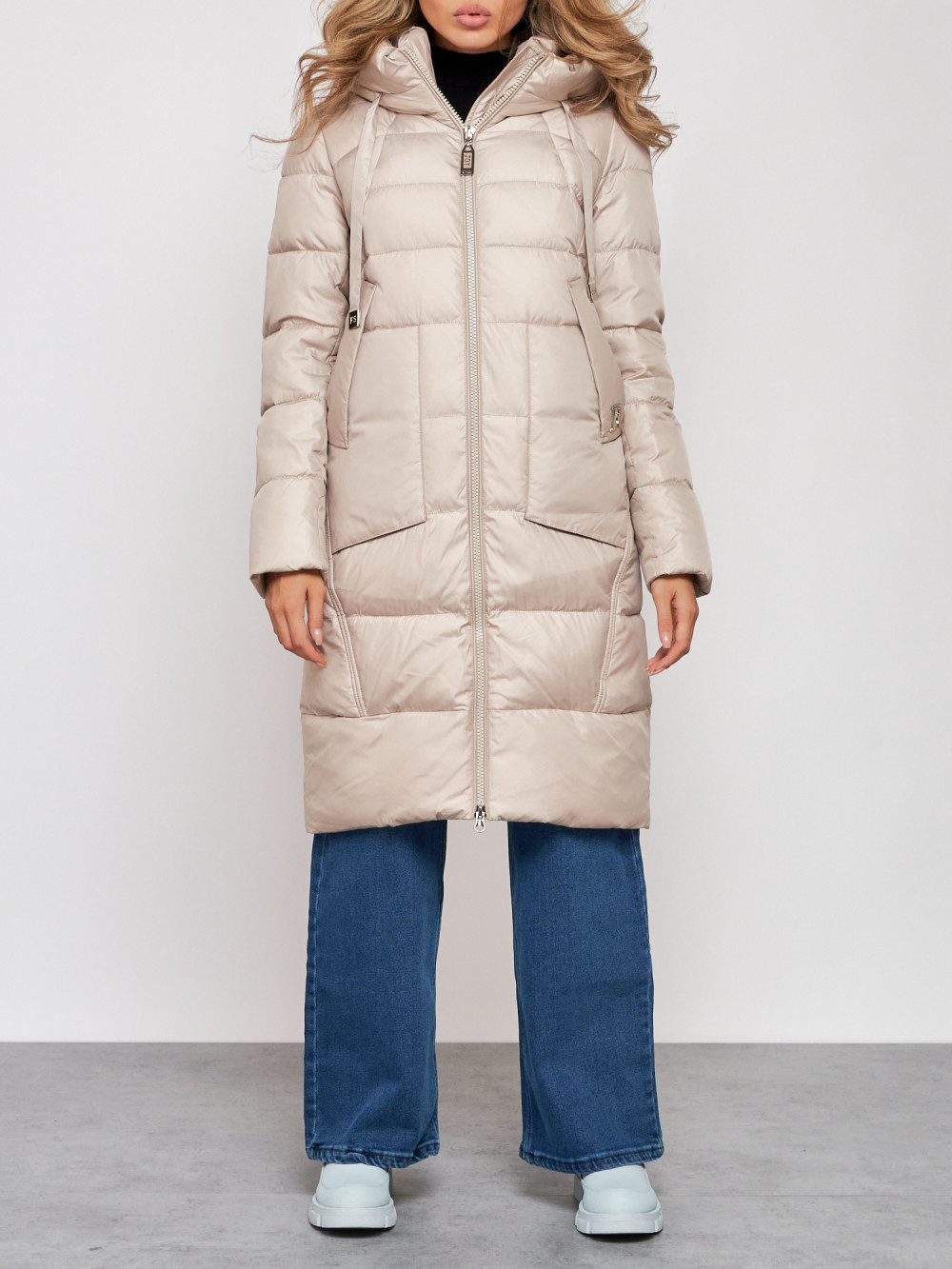 

Пальто женское NoBrand AD589098 розовое XXL, Розовый, AD589098