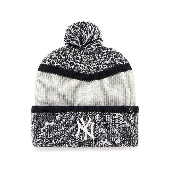 

Шапка бини унисекс 47 BRAND Copeland Cuff Knit New York Yankees темно-синяя, р.54-60, Серый, Copeland Cuff Knit New York Yankees