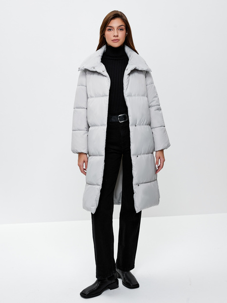 Пальто женское ZARINA 3121410110 голубое XS, Голубой, 3121410110