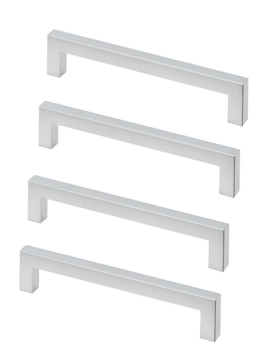 

Комплект из 4 шт Ручка-скоба Kerron 128 мм S-4110-128 SC, матовый хром, Серебристый;серый, S-4110