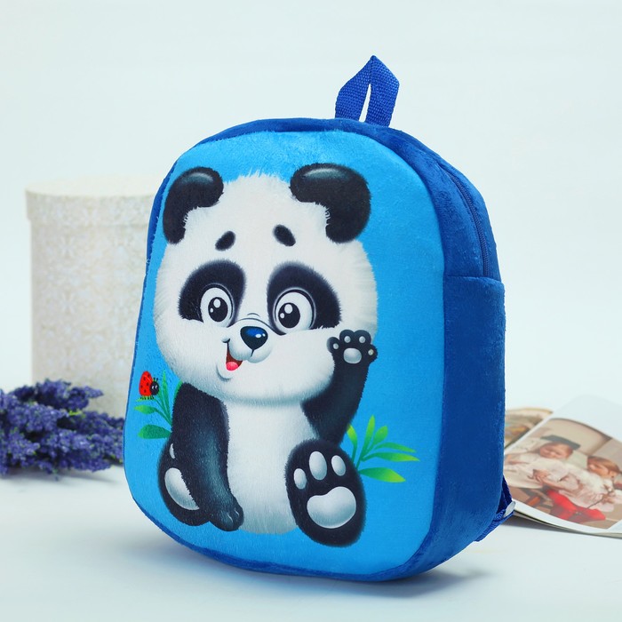 

Milo toys "Пандочка" 31х26 см, голубой, синий