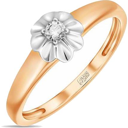 

Кольцо женское Лукас-Голд R01-D-L-34735 р.18, R01-D-L-34735