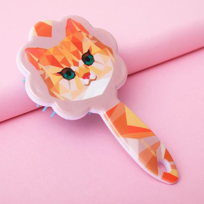

Расчёска для животных «Кошка», Разноцветный