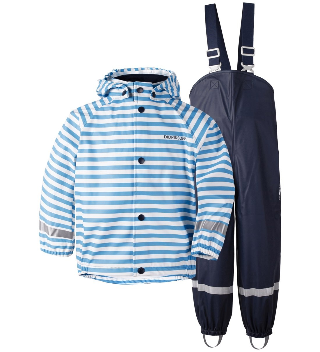 фото Комплект куртка + полукомбинезон для детей didriksons цв. голубой р-р. 134