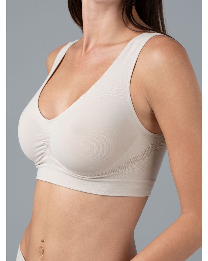 

Бюстгальтер женский Mademoiselle Top Shaper (Ilar) белый S/M, Top Shaper (Ilar)