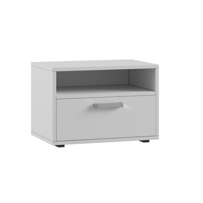 

Клик Мебель Тумба прикроватная Линда, 500х350х350, Белый