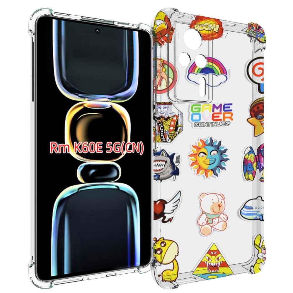 

Чехол MyPads Стикеры для Xiaomi Redmi K60E, Tocco
