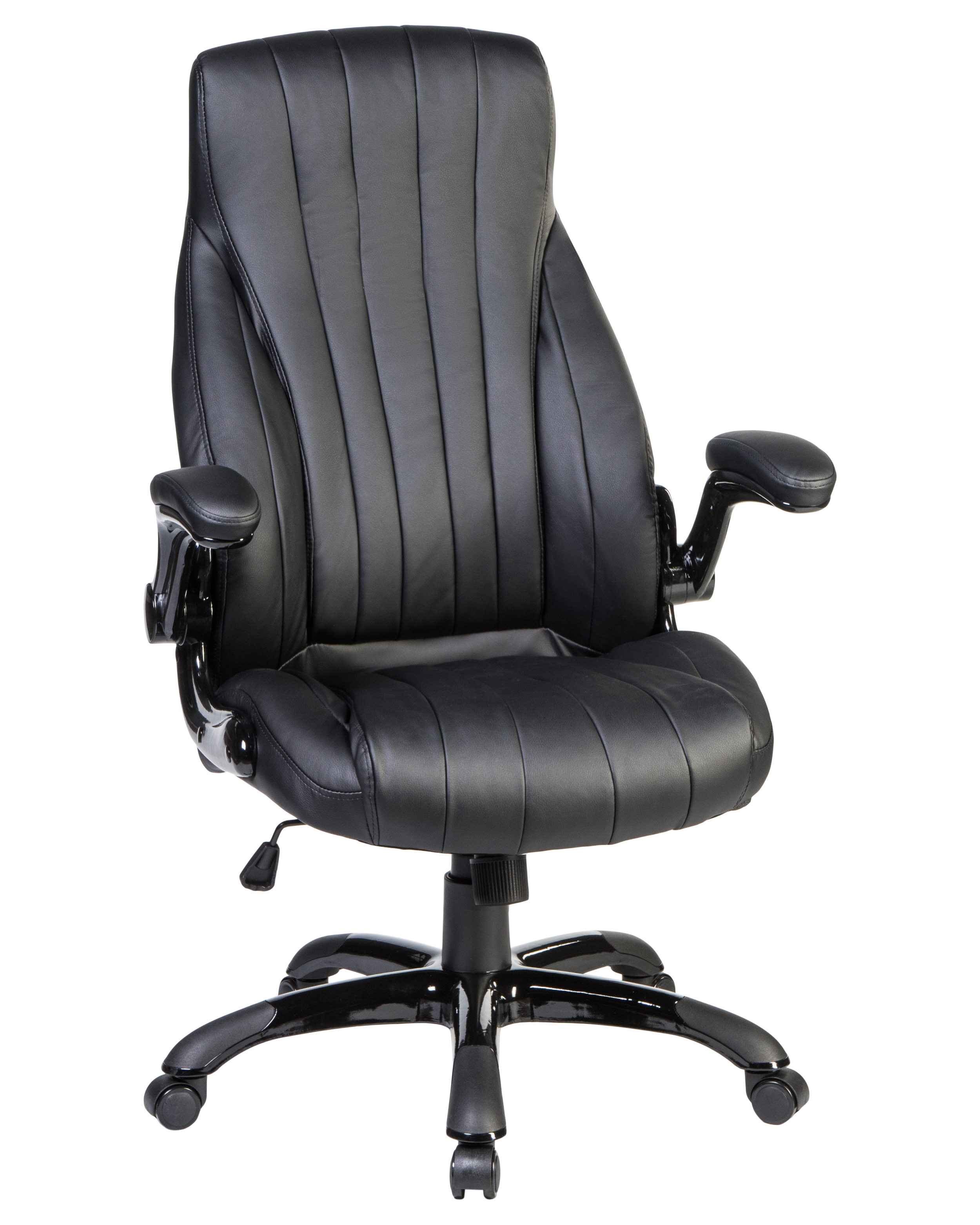 фото Офисное кресло для руководителей лого-м dobrin warren чёрный