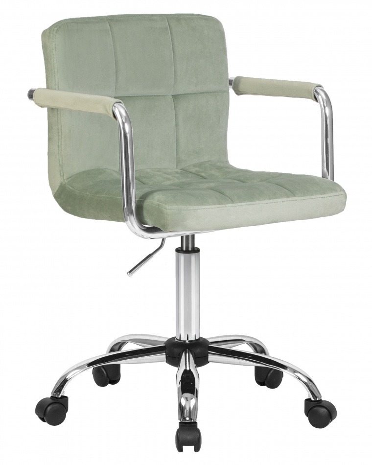 Офисное кресло для персонала Лого-М DOBRIN TERRY мятный велюр MJ9-87