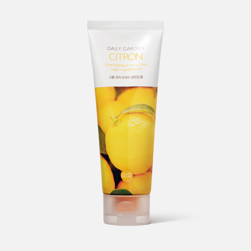 Пенка для умывания Holika Holika Daily Garden Goheung Citron Fresh Cleansing Foam 120 мл 660₽