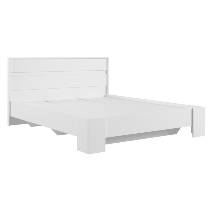 

Клик Мебель Кровать двуспальная Моно с основанием 1600x2000, Белый
