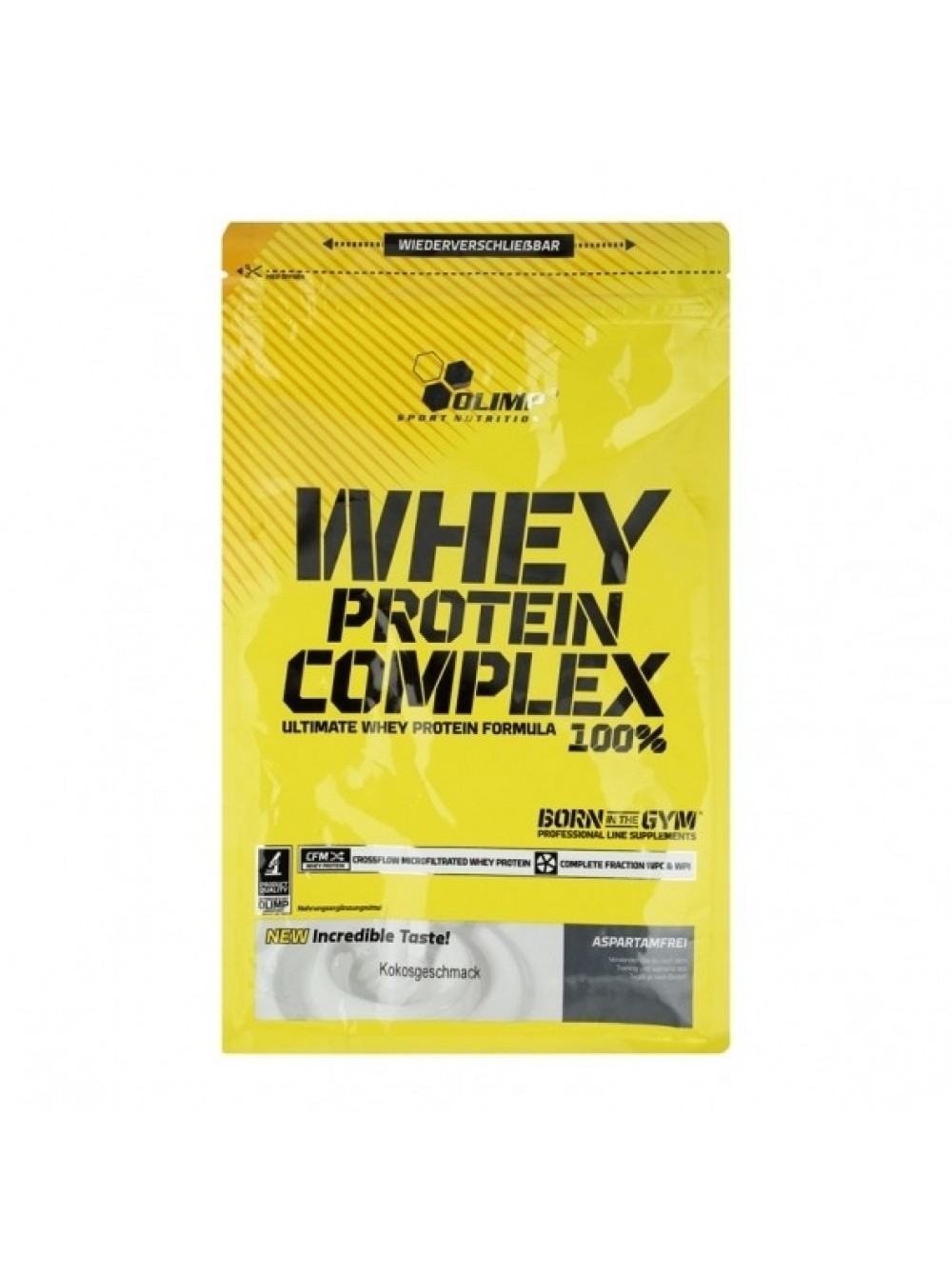 Протеин Olimp Whey Protein Complex 100% 700г вкус белый шоколад с малиной