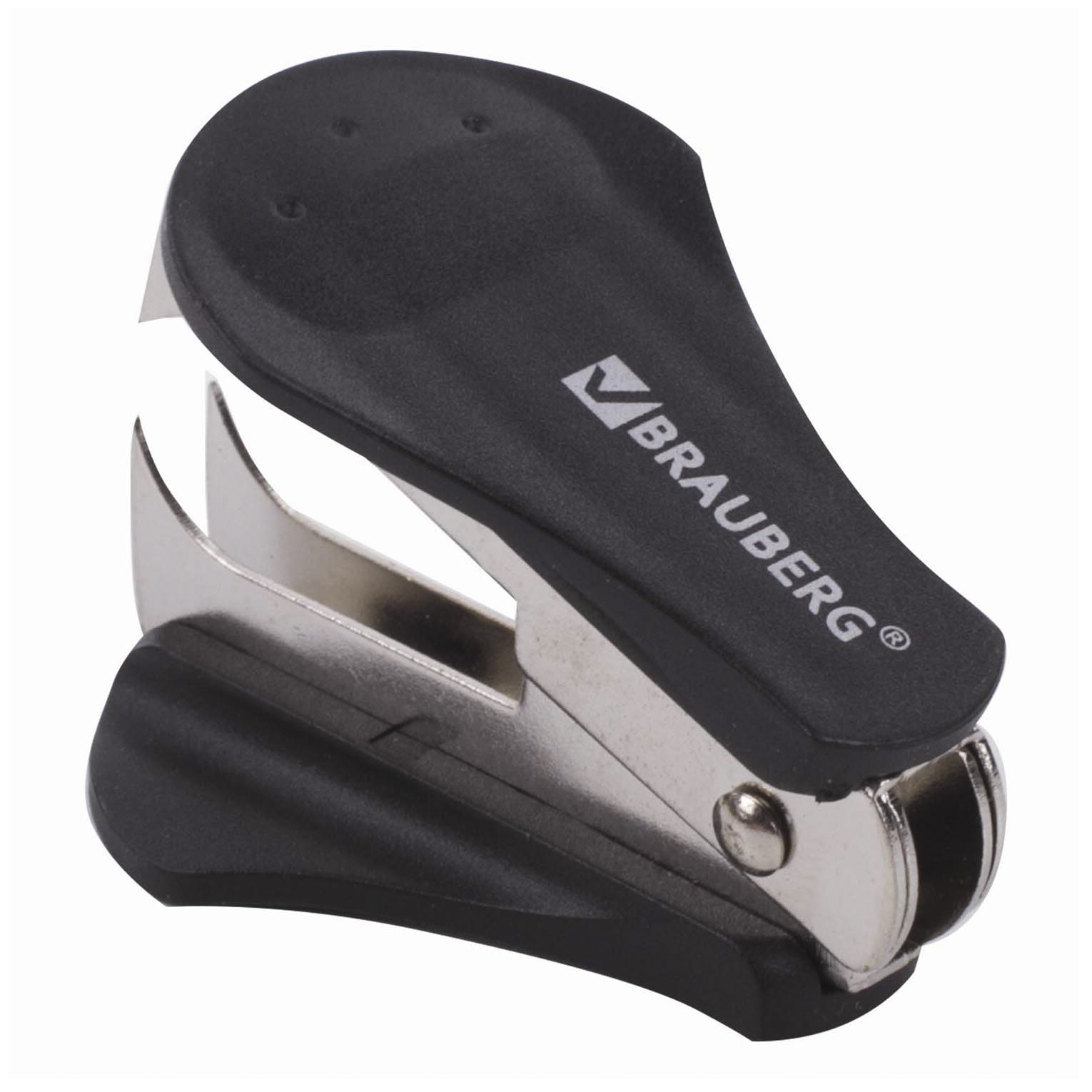 

Антистеплер для скоб Brauberg Original № 10 и №24/6 черный 222536