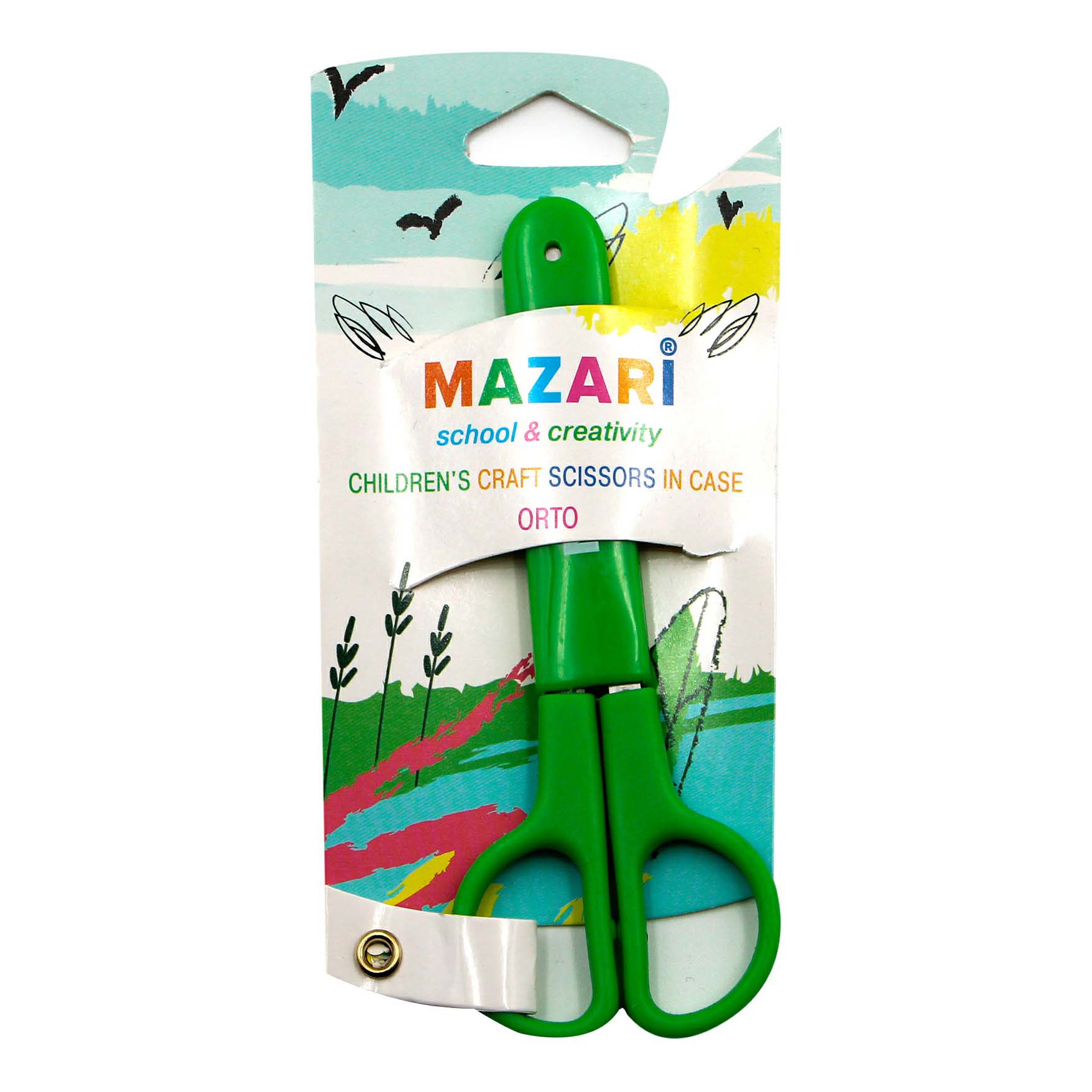 

Ножницы детские Mazari Meer цвет в ассортименте 12 см M-5611