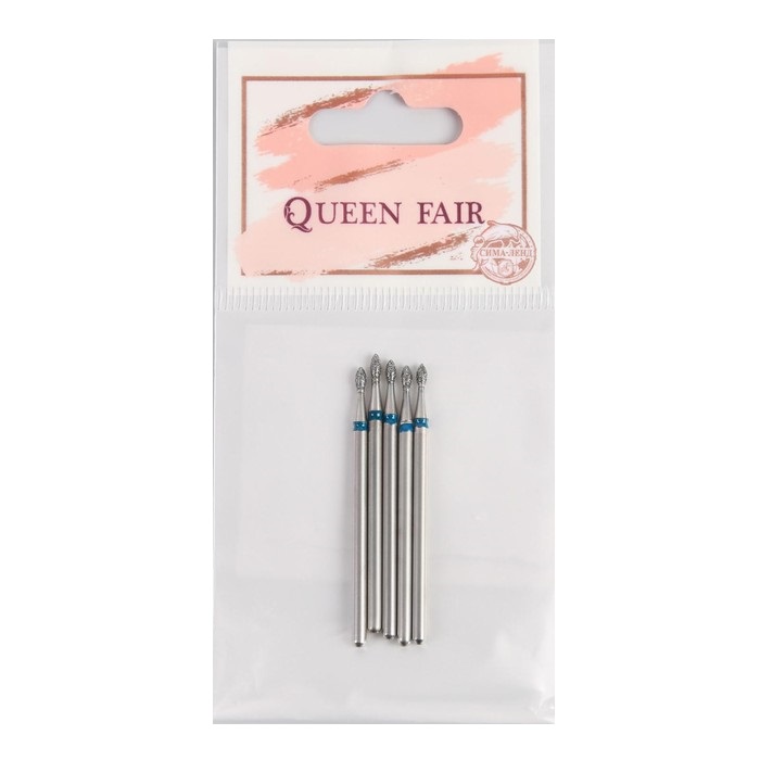 

Фрезы алмазные для маникюра «Пламя», средняя зернистость, d 1,8 × 3 мм, 5 шт, «Пламя», средняя зернистость, d 1,8 × 3 мм, 5 шт