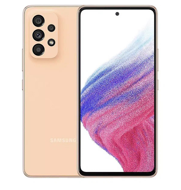 фото Смартфон samsung galaxy a53 5g 8/256gb peach (global)