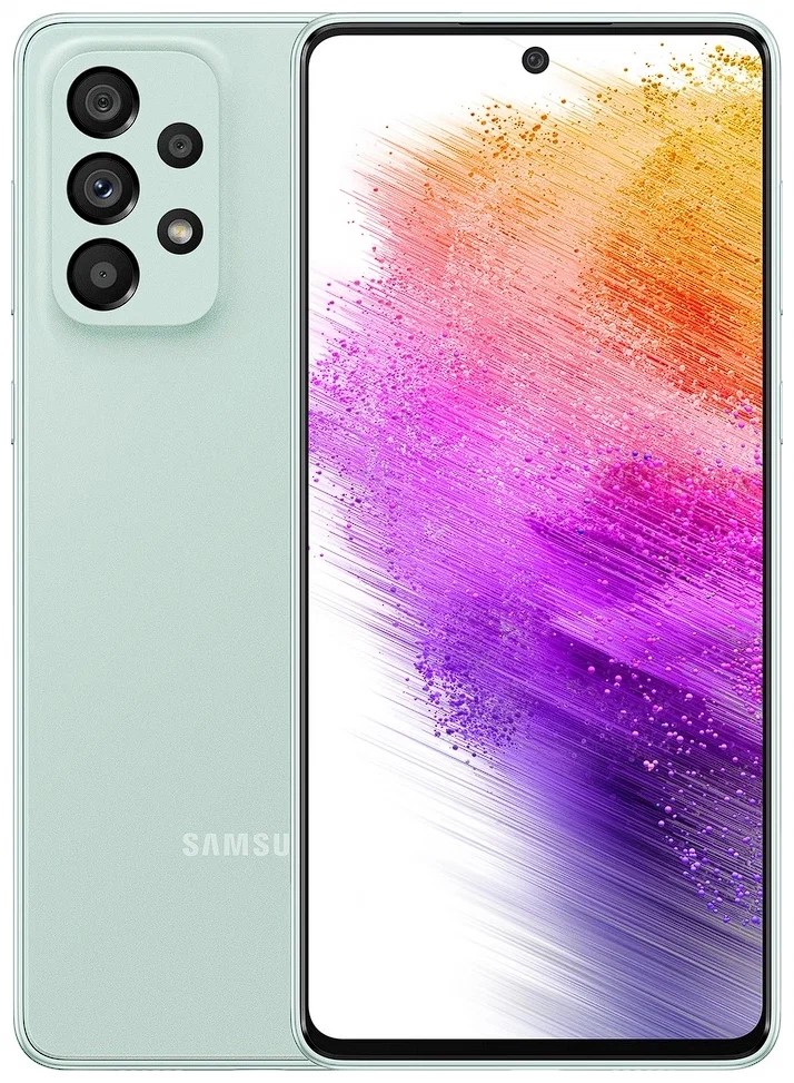 

Смартфон Samsung Galaxy A73 5G 8/128GB Green (SM-A736B/DS), Galaxy A73 5G