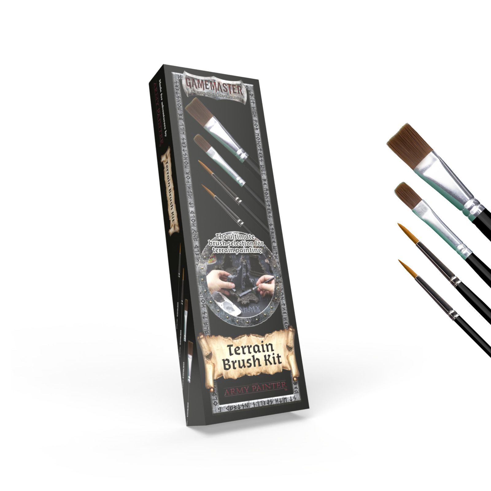 Набор кисточек для покраски террейна Army Painter GameMaster: Terrain Brush Kit